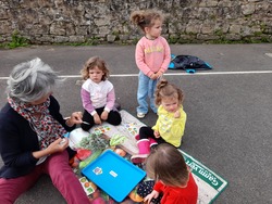 maternelle : classe dehors du mois de juin