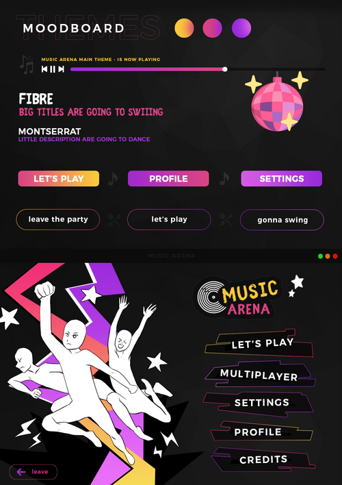 MusicArena UI