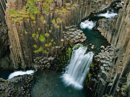 Islande : les chutes de Litlanesfoss