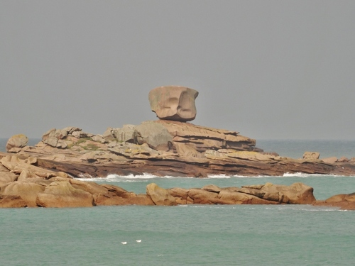 Trégastel sur la côte de Granit Rose en Bretagne (photos)