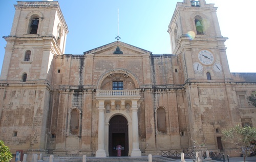 La co-cathédrale Saint-jean à LA VALETTE