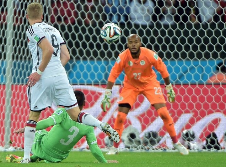 Lundi 30.6.2014 à Porto Alegre Allemagne-EN 2-1 après prolongations