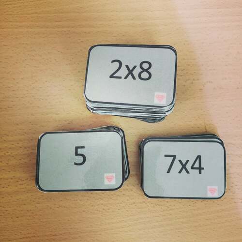 Apprendre les tables de multiplication 