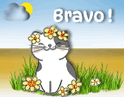 BRAVO, blinkie, gif animé