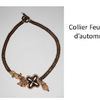 collier feuilles d'automne