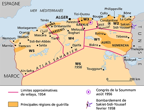 guerre d'Algérie 1954-1962 - LAROUSSE