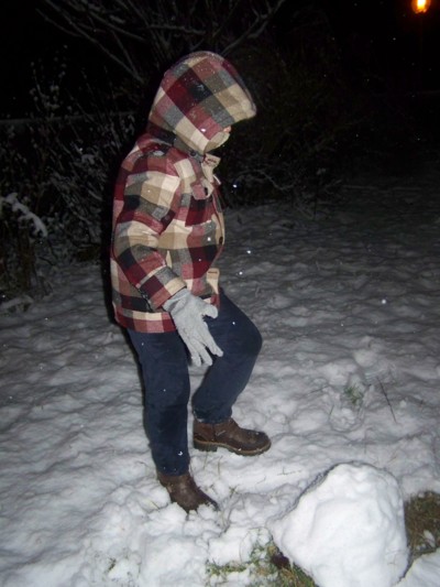 Blog de chipiron : Un chipiron dans les Landes, Bonhomme de neige