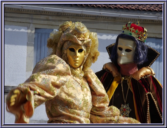 Carnaval vénitien à Etaules  (charente maritime)