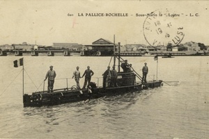 LA PALLICE - ROCHELLE - SOUS MARIN LA LOUTRE - LC 601