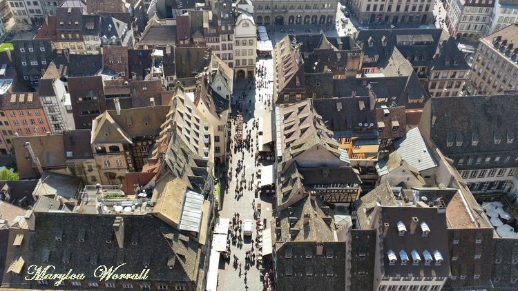 Strasbourg : Vue sur les toits