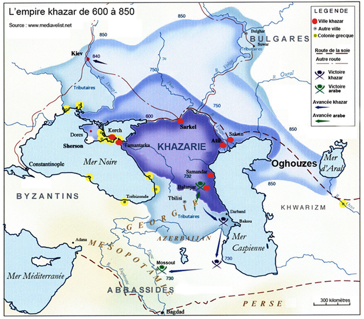 Histoire Moderne 2:  Les Khazars - Des nomades au secours de Byzance