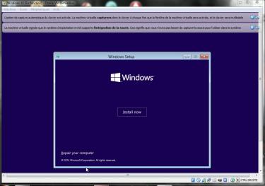 Installation virtuel Windows 10 Technical Preview