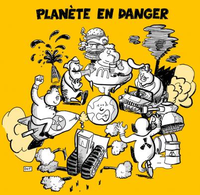 ATTENTION: Planète en danger.