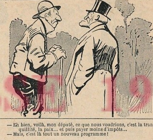 Nos députés en dessins humoristiques de presse (1914 à 1920)