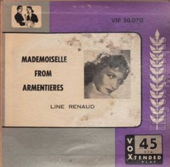 Line Renaud, 45t  1953
