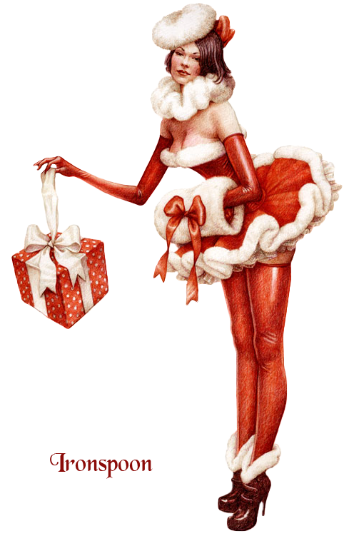 X-Mas pin up