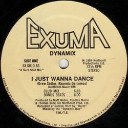 Dynamix - I Just Wanna Dance