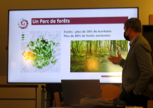 Les Amis du Musée du Pays Châtillonnais ont rencontré le nouveau Directeur du Parc National des Forêts