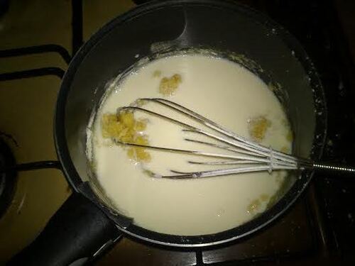 Lasagne Poireaux mimolette (parce que ça faisait longtemps^^)