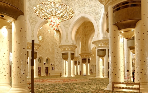 La mosquée de Cheikh Zayed. Samedi 17/02/2018
