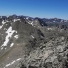 Du sommet du pico de Lavaza Oriental, le massif Tendeñera Sabocos