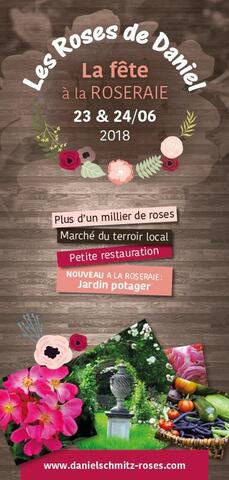 La Fête à la Roseraie de Malmédy, c'est ce week-end !