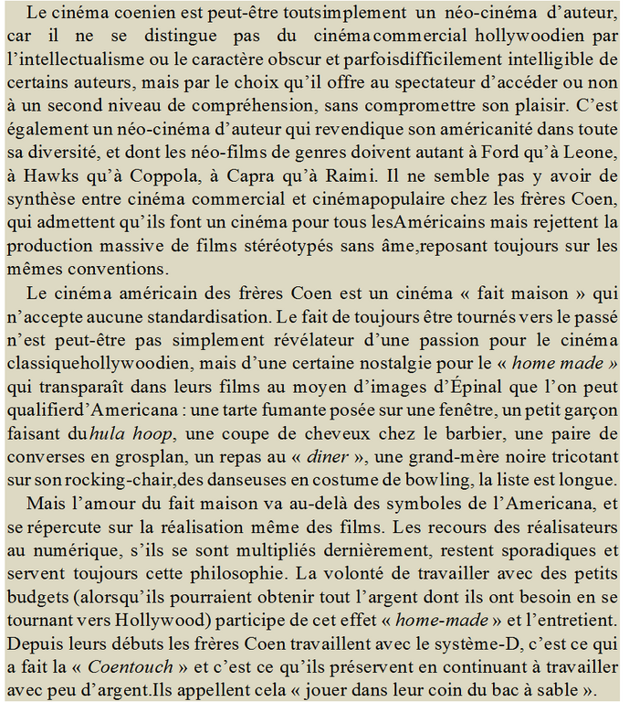 Julie Assouly, L’Amérique des frères Coen, CNRS éditions, 2013