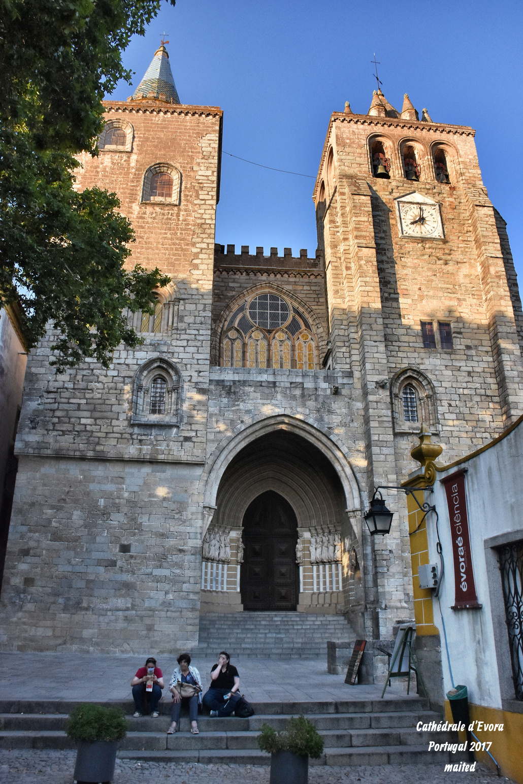 La cathédrale-basilique Notre-Dame-de-l'Assomption d'Évora/Portugal 2017 - 1