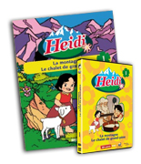 Nouvelle collection "presse" : N° 1 Heidi en DVD - RBA