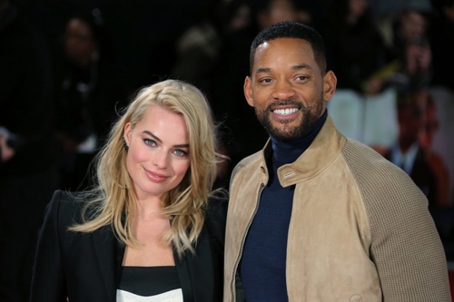 Margot Robbie glamour avec Will Smith pour Diversion