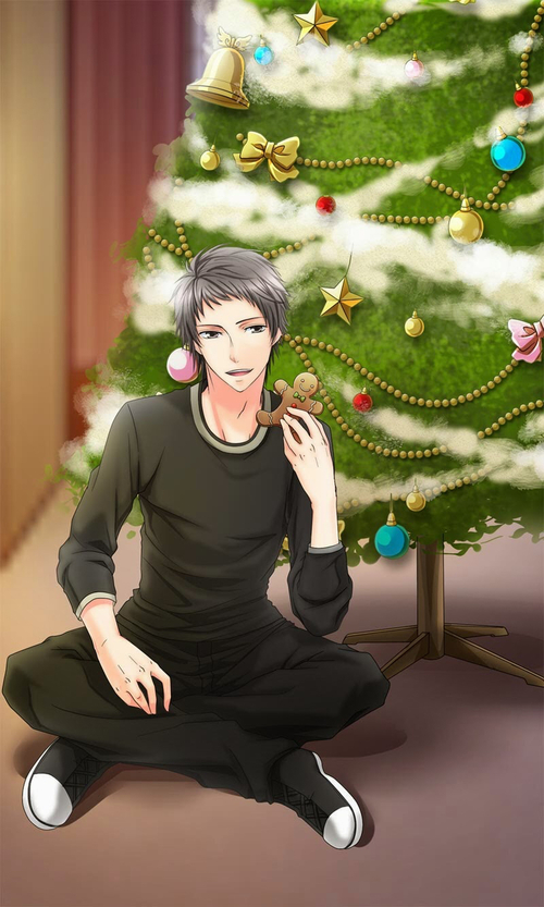 Image de anime, christmas, and anime boy