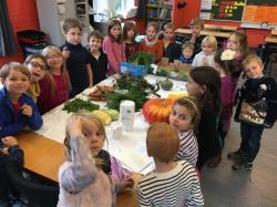 Notre soupe avec nos légumes