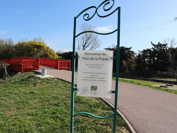 Le parc de la Prade à Saint Cyprien