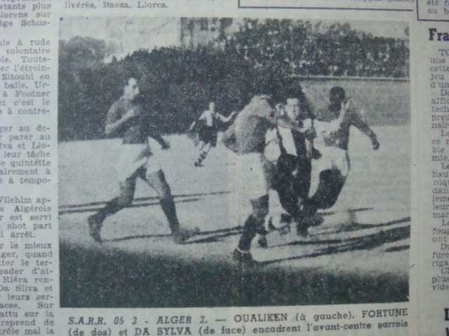1952 Saar 05-Sélection d'Alger 3-2