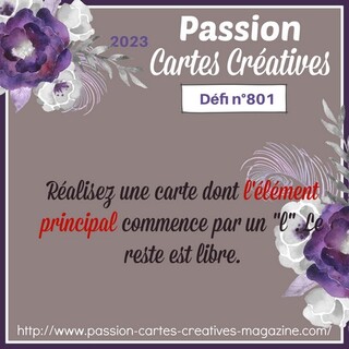 Passion Cartes Créatives#802 !