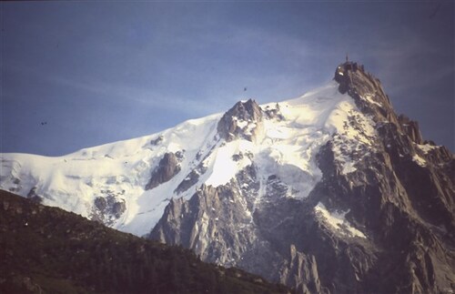 Chamonix et Mer de Glace + Le train de Montenvers - Aout 1992