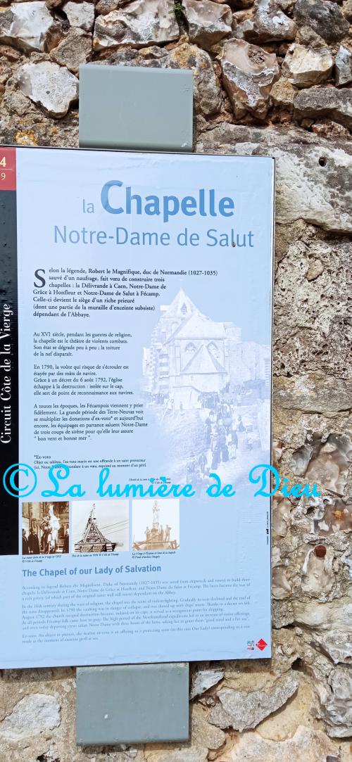 Fécamp, la chapelle Notre-Dame du Salut