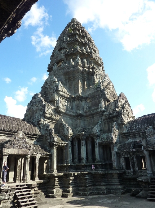 Angkor Vat, Fin de la visite