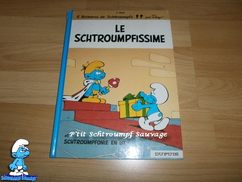 BD " Le Schtroumpfissime " T.2