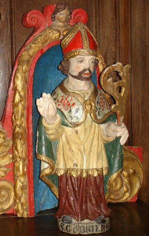 Saint Gobrien de Vannes, Evêque de Vannes († 735)