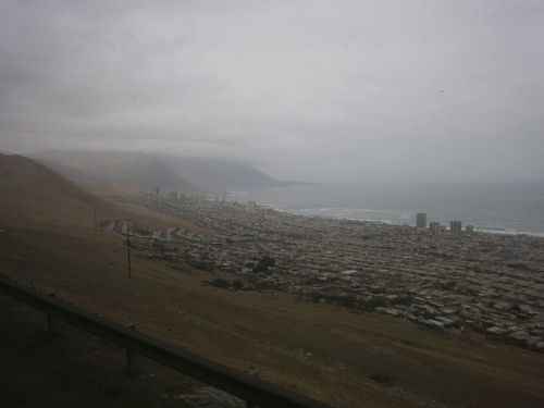 Voyage au Chili en 2011,direction Arica