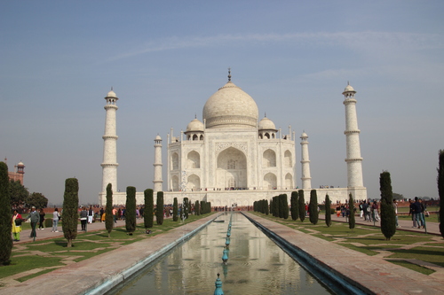 Le Taj Mahal, rêve de marbre
