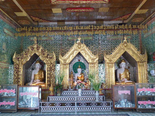 la pagode Soon U Ponnya Shin à Saraing; suite de la visite;