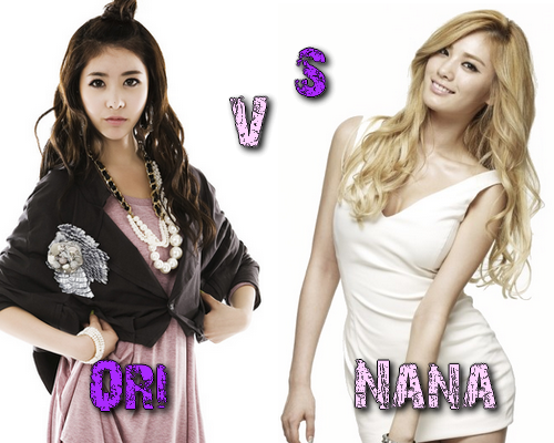 Qri (T-ara) vs Nana (After School) - Round 33