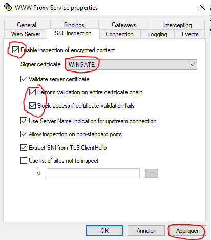Scanner le trafic HTTP et HTTPS grâce au proxy et à Kaspersky