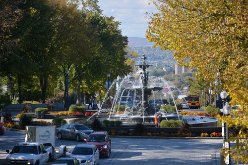 Quebec fontaine de Tourny