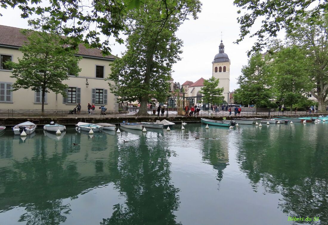 Annecy sous la pluie