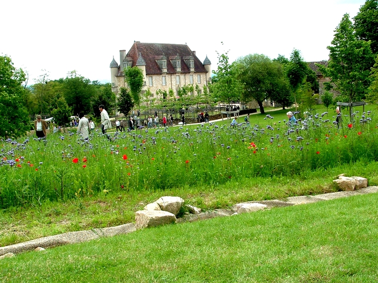 L'inauguration ce week end du jardin des sons de la Borie en Limousin.3/3