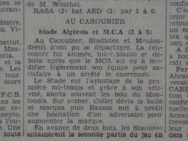 20.10.1935 stade algérois-mca 2-2