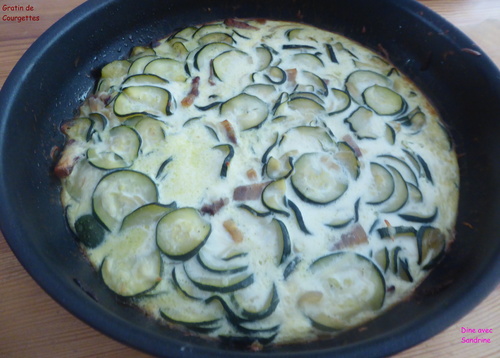 Un Gratin de Courgettes